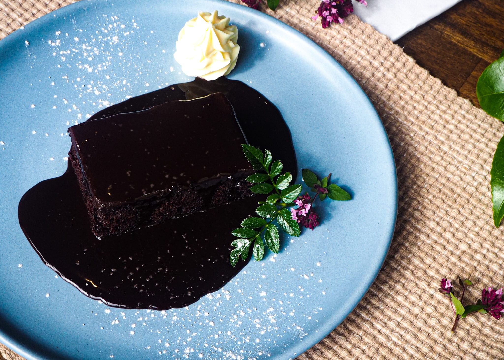 Belgian Chocolate Cake Tairoa Lodge