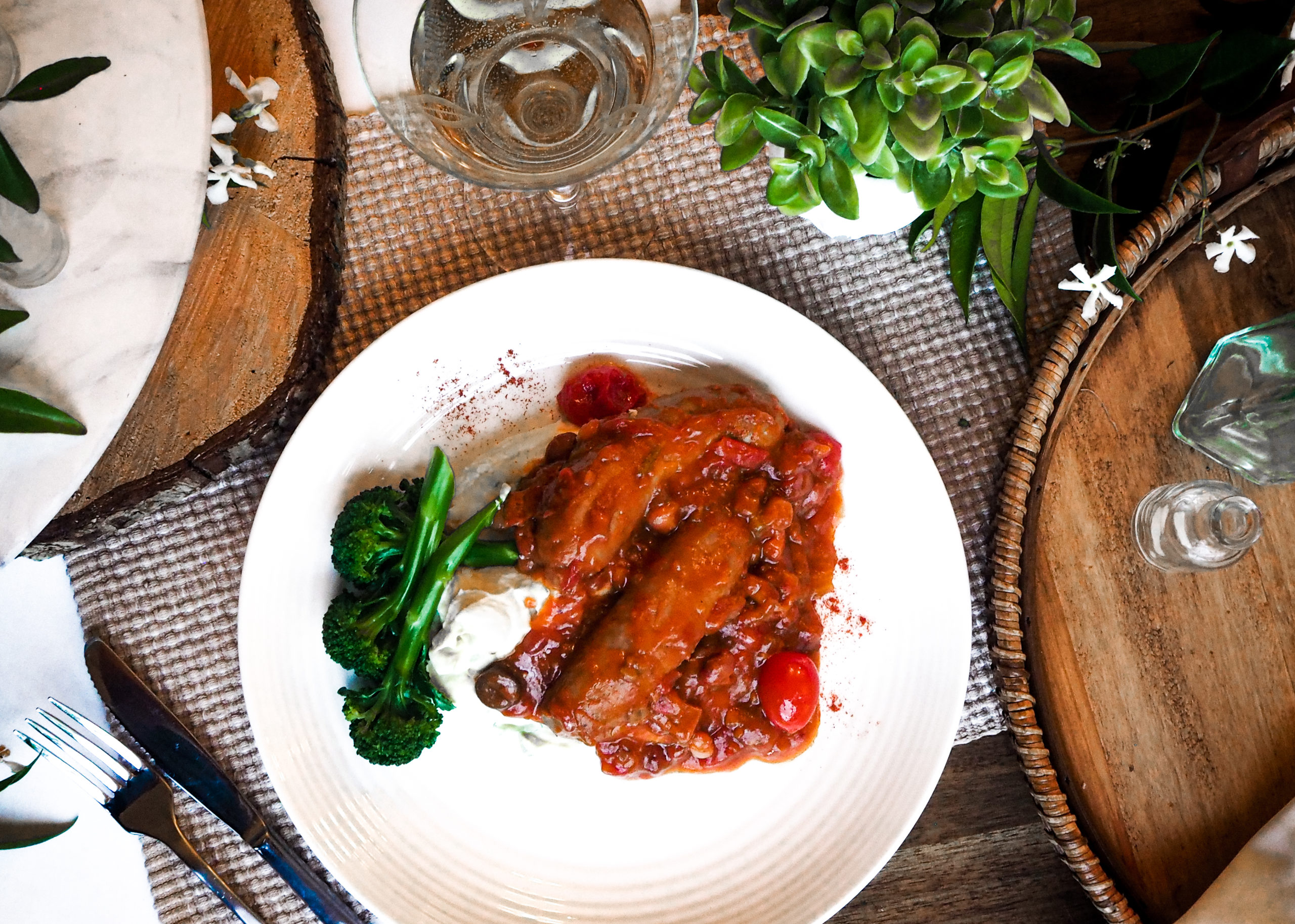 Spanish Pork Sausages Tairoa Lodge